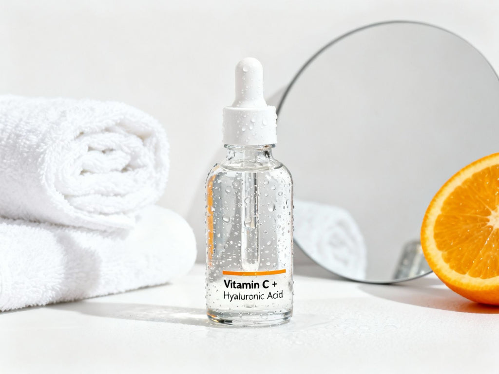 Elancy collagen mask and vitamin C serum