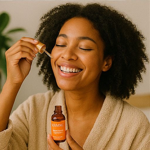 Elancy collagen mask and vitamin C serum