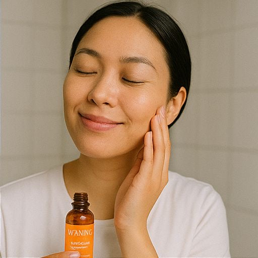 Elancy collagen mask and vitamin C serum